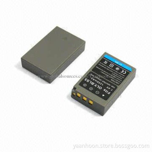 Camera Battery, Fits for Olympus BLS5, Replacement for E-PL2
